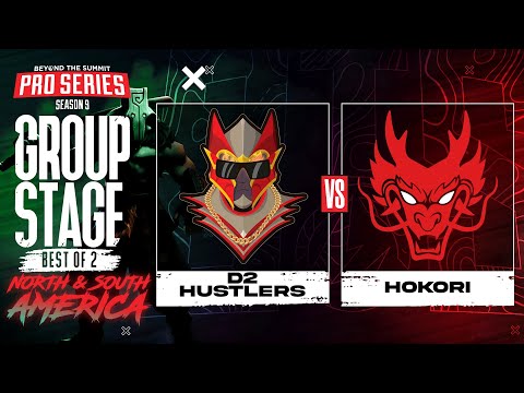 D2 Hustlers vs Hokori Game 2 - BTS Pro Series 9 AM: Group Stage w/ Kmart & ET
