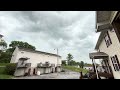 Weaker Thunderstorms In Johnson City TN April 25th 2025