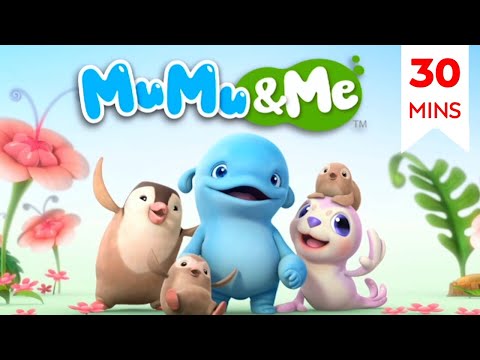 【30MIN】🔴🟡🔵Learn Colors with MuMu! |  MuMu&Me |  MuMuHug World | 안아줘요 무무 | Муму абдымаць| 姆姆抱抱🐋