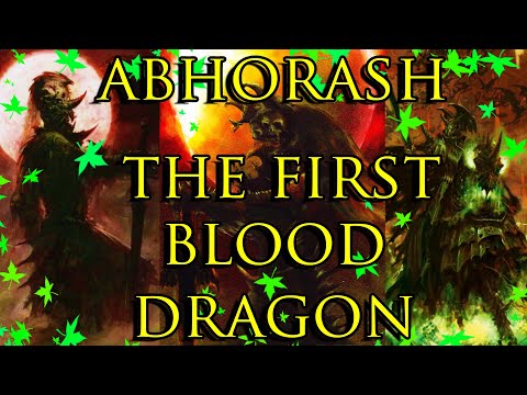 Abhorash  - The 1st, Blood Dragon! Soooo Cool !! - Vampires of [Warhammer Fantasy Battles & AOS]