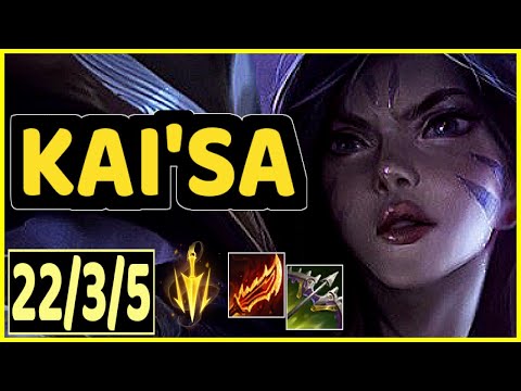 KAI'SA VS VARUS - 22/3/5 KDA ADC GAMEPLAY