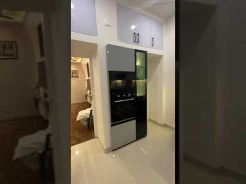 Plywood 3 Door Modular kitchen wardrobe furniture, With Locker