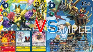 Digimon Card Game Sakuyamon (SEC CON) VS TigerVespamon
