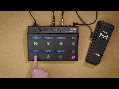 HX Effects Pedal Edit Mode