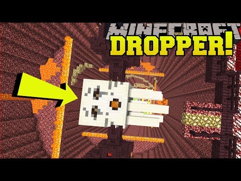 Minecraft: DROPPING ONTO A GIANT GHAST!!! - KING OF THE DROPPER - Custom Map [1]