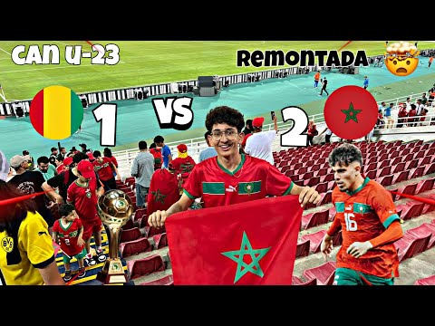 An incredible remontada for Morocco  2 🇲🇦Vs Guinea 1🇬🇳 | Africa Cup of Nations under-23 Morocco 2023