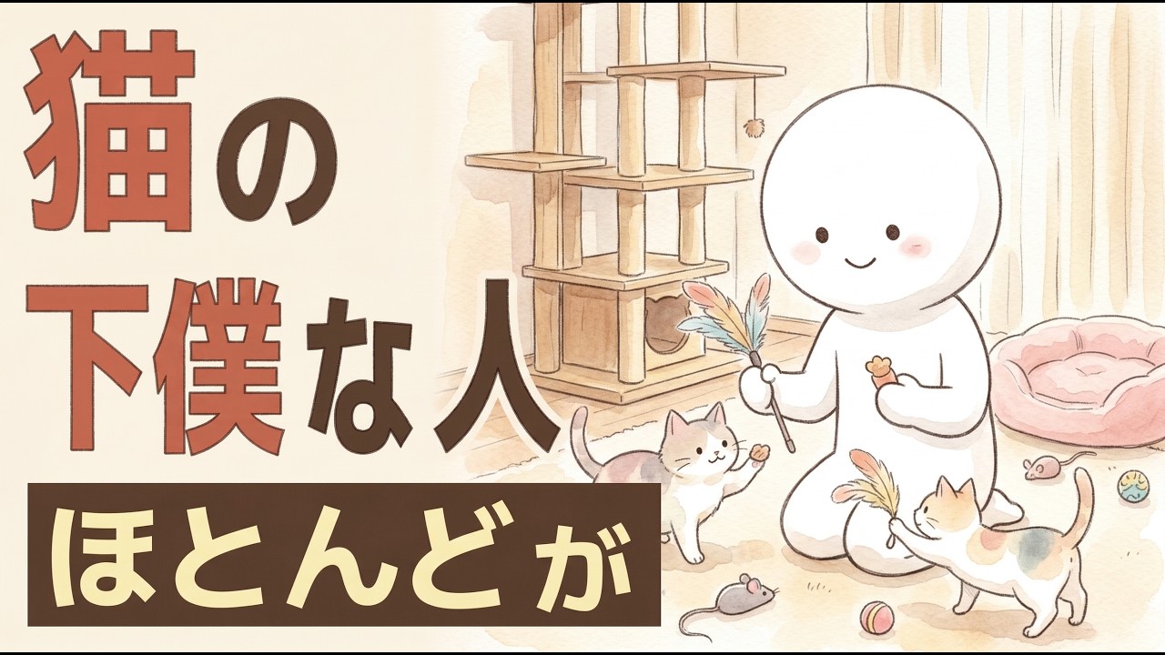 【雑学】猫の下僕な人の特徴