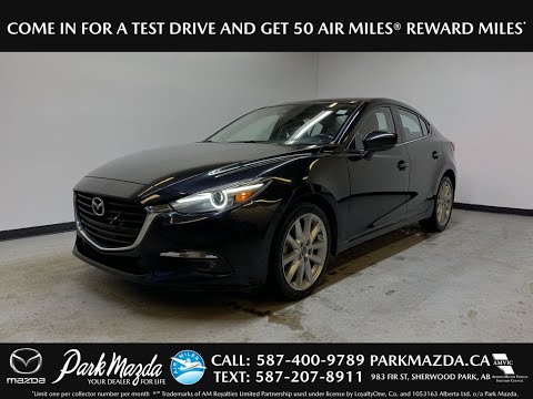BLACK 2017 Mazda Mazda3 GT Review   - Park Mazda