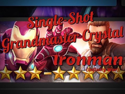 Single Shot Grandmaster Featured Crystal Series: Ironman (IW) | Marvel Contest of Champions