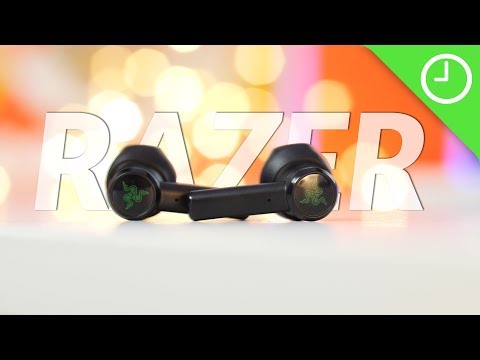 Razer Hammerhead HyperSpeed Wireless Multi-Platform Gaming Earbuds for PlayStation 5 / PS5, PC, Mobile: ANC - Noise Cancelling Mic - Bluetooth 5.2 - RGB Chroma - 30 Hr Battery video review thumbnail