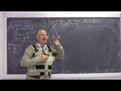 1/2 Lectia 748 - Romb Paralelogram Trapez Patrat Arii Centrul de greutate in triunghi - Tema Clasa 7