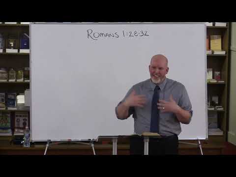 Romans 1:28-32 - God Gave Them Up