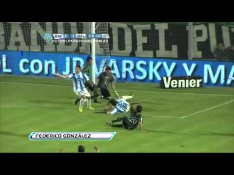 Gol de González Rafaela 1 San Martín 1 Fecha 12 Torneo Final 2013