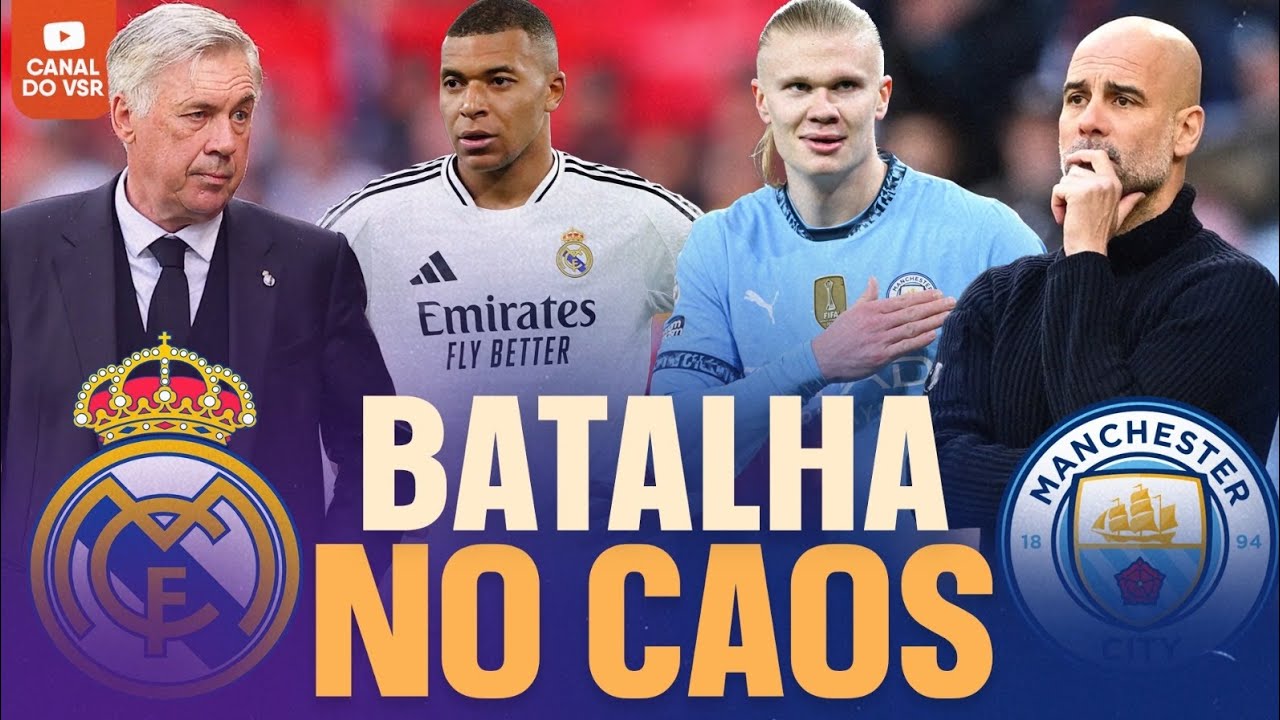 REAL E CITY DUELAM EM MEIO AO CAOS #championsleague