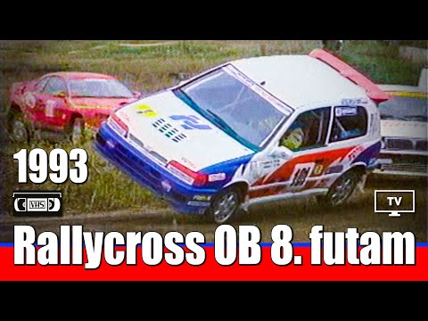 RallyCross OB 8. futam Szombathely Telesport  1993  -  RallyeShop.hu