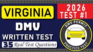 Virginia DMV Permit Practice Test 2026 – 35 Questions (Road Signs & General Knowledge)