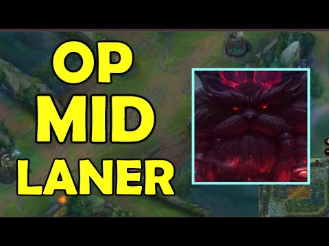 This champ is OVERPOWERED in the MID LANE | ORNN MID GUIDE, BUILD & RUNES - League of Legends S10