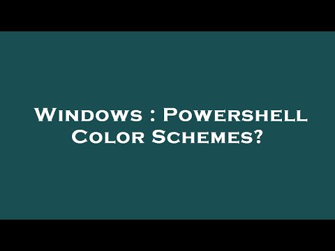 Windows 10でPowerShellのカラースキームを変更する方法 - IT基礎