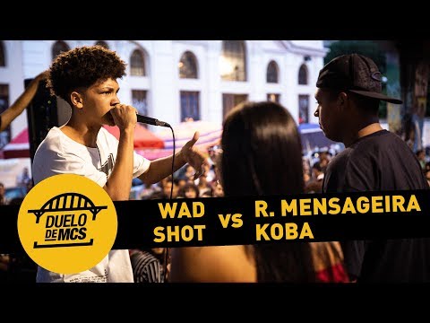 Wad e Shot vs R. Mensageira e Koba (Semifinal) Duelo de MCs - Tradicional Dupla - 14/04/19