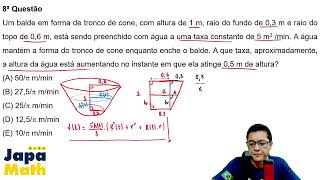 Prova Resolvida EFOMM(2025 - 2026) - Matemática - Questão 8