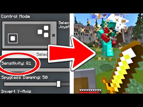 BEST PvP Settings For MCPE New Controls! - Minecraft Bedrock Edition