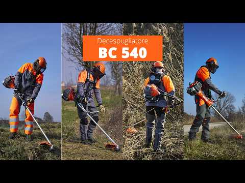 Profesionali krūmapjovė OLEO-MAC BC 540 T; 2,4 kW; benzininė