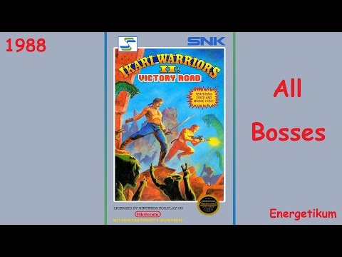 Ikari Warriors II: Victory Road - all bosses (все боссы) [NES]
