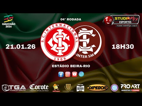 GAU26 - INTERNACIONAL X INTER SM - STUDIO MIX ESPORTES