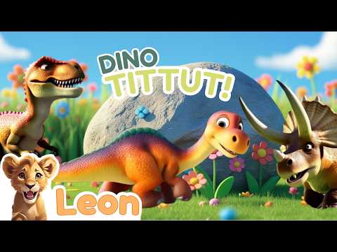 Tittut Dinosaurier! Rolig och Lärorik video för Barn