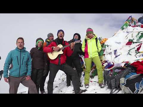 Benefiční himálajská výzva 2018 - bonusové video 3. výzvy - písnička na vrcholu Stok Kangri