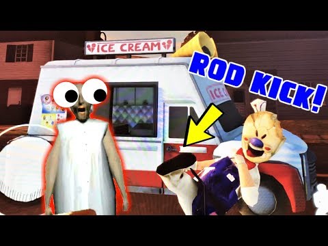 CAN ICE SCREAM MAN DEFEAT GRANNY?! Playing as Rod | ICE SCREAM