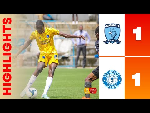 MATCH HIGHLIGHTS: GBAGADA 1 - 1