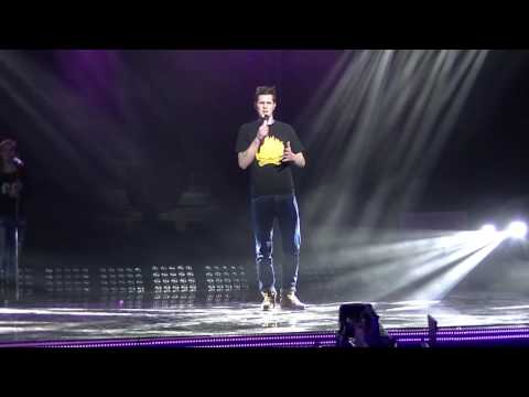 Eurovision Belarus 2017: 09. Nikita Hodas - Voices in my Head (1st dress rehearsal)