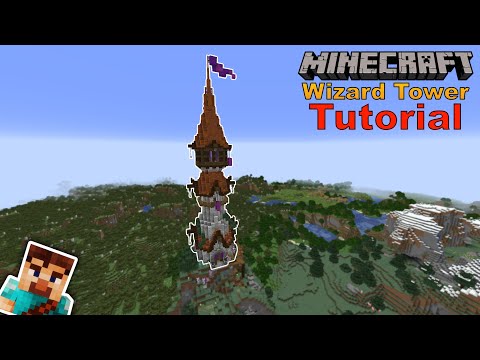 Unbelievable Wizard Tower tutorial in Minecraft!