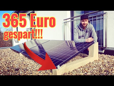 Ist das die optimale Lösung für ein Flachdach Balkonkraftwerk?