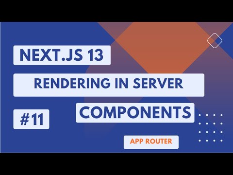 NEXT.JS 13 TUTORIAL #12 RENDERING IN SERVER COMPONENTS #nextjs #nextjstutorial #nextjs13