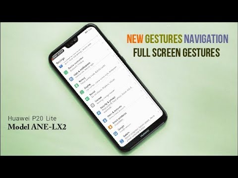 Huawei P20 Lite Full Screen Gestures!!