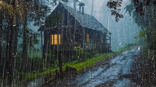 Rain and Thunder Sounds for Deep Sleep ✨ No ADS – Night Rainstorm for Relaxation, Rest, Quiet Sleep