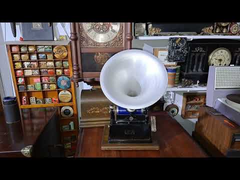 A Garland Of Old Fashioned Roses. Romain. Edison Blue Amberol Cylinder 1782 from 1913. 4 minute Gem