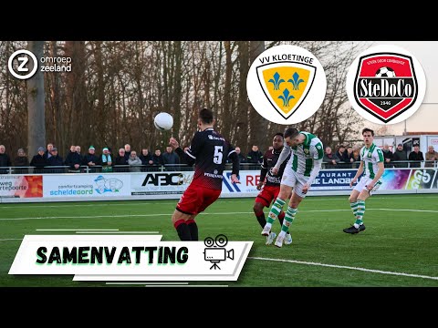 ♔ KLOETINGE MET DRIE PRACHTGOALS LANGS STEDOCO, PAKT WINTERTITEL | Samenvatting Kloetinge-SteDoCo 📹