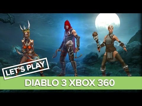 Let's Play Diablo 3 Xbox 360 - Diablo 3 Xbox 360 Gameplay