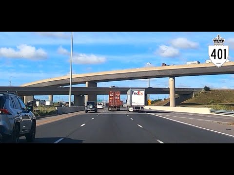 [2022/34] Highway 401 - Toronto to Kitchener / Waterloo, Ontario