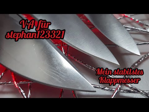 Videoantwort für @stephan123321 | Das stabilste Klappmesser
