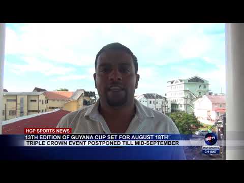 13TH EDITION OF GUYANA CUP SET FOR AUGUST 18TH