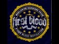 First Blood - "Over The Edge" (Agnostic Front cover)