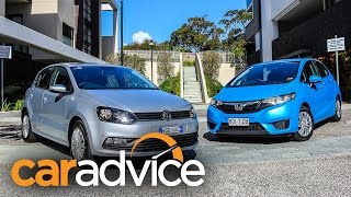 Honda Jazz v Volkswagen Polo comparison review
