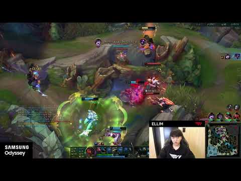 T1 ELLIM PLAYS JUNGLE GRAVES VS REK'SAI - KR CHALLENGER PATCH 10.25