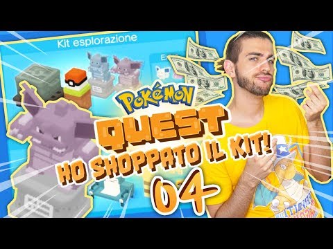 I SHOPPED THE KIT! LET'S DECORATE OUR BASE! - Pokemon Quest ITA - Part 04
