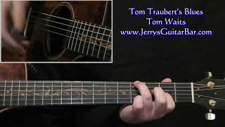 Tom Waits Tom Traubert&#39;s Blues Intro Guitar Lesson