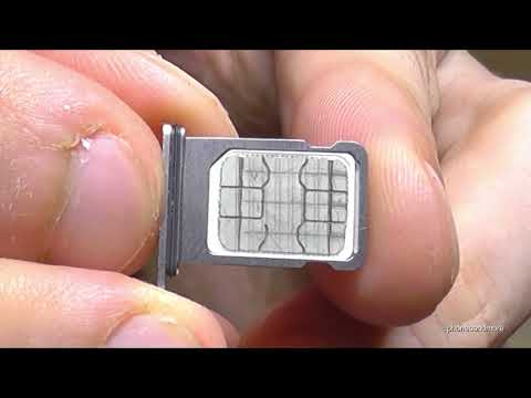 iPhone 15: How to insert the SIM card? Installation of the nano SIM (Physical SIM)
